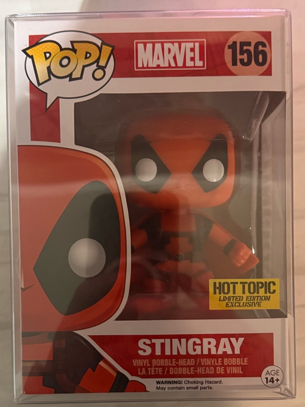 Funko Pop! Stingray Vinyl Figure - Orange, Black, White